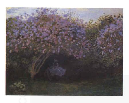 Claude Monet Les Repos Sous Les Lilas China oil painting art